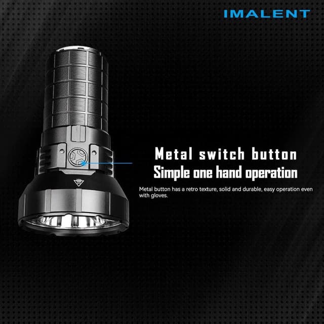 Imalent MR90 Super Bright Flashlight 50,000 Lumens
