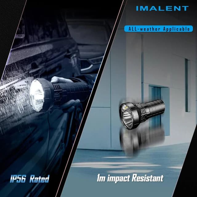 Imalent MR90 Super Bright Flashlight 50,000 Lumens