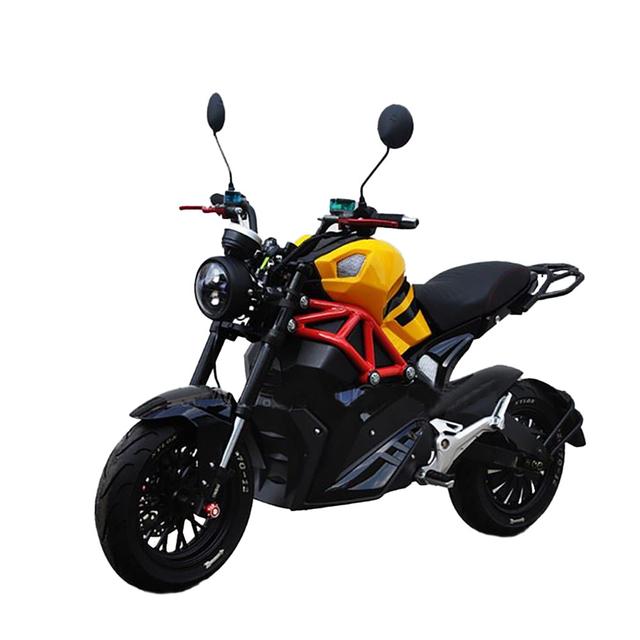 دراجة كهربائية 85 km/h أسود M9 2 Wheels Classical Style Retro Motorbike - CRONY - SW1hZ2U6NjE4OTUw