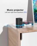 بروجكتر منزلي 1500 لومن 10 واط كروني CRONY C900 upright Projector with BT speaker