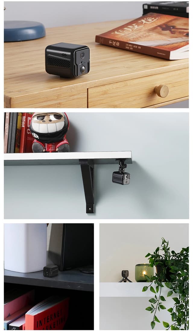 كاميرا مراقبة مخفية T9G2 Smart Mini 4G Nano SIM card IP Security Camera بدقة 1080P