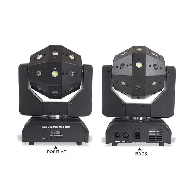 إضاءة حفلات ( 90W ) CRONY -  LED Moving Head Light with laser and Flash lamp Professional DJ