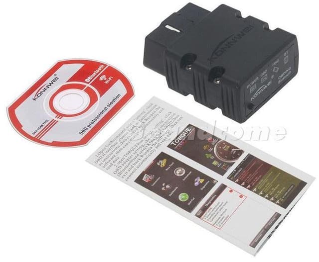 KONNWEI Konwei KW902 OBDII VGATA ICAR ELM327 Bluetooth Auto Diagnostic Scanner OBD2 Scan Tool
