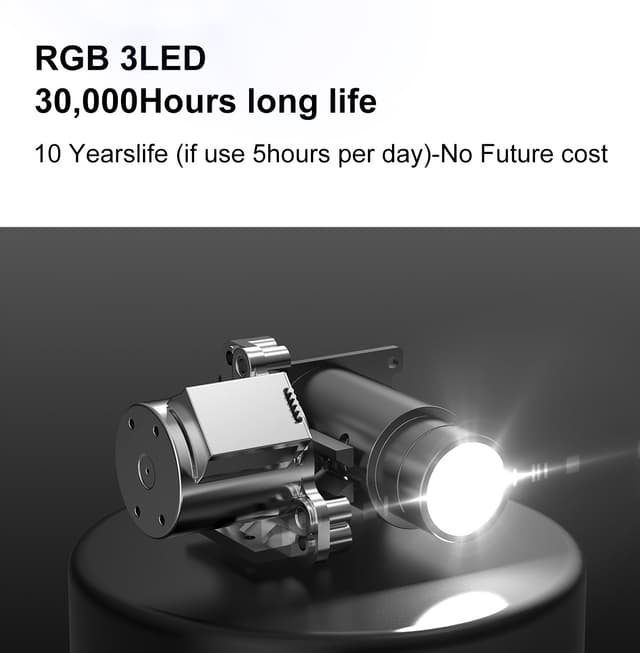 بروجكتر محمول للمعلمين بنظام أندرويد CRONY K5 upright Projector 800 ANSI