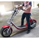 دراجة كهربائية (سيكل كهربائي ) 2000 واط - أحمر CRONY Big Harley Electric motorcycle