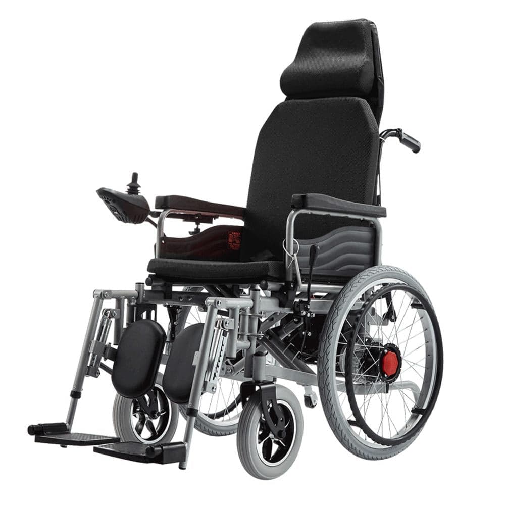 كرسي متحرك كهربائي لذوي الإحتياجات الخاصة 500 واط CRONY Electric wheelchair Automatic Manual