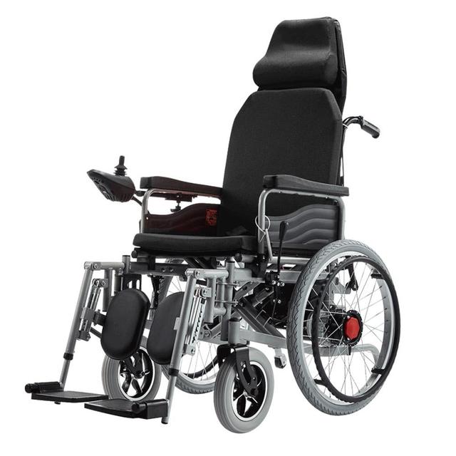 كرسي متحرك كهربائي لذوي الإحتياجات الخاصة 500 واط CRONY Electric wheelchair Automatic Manual - SW1hZ2U6NjE4Mjc1