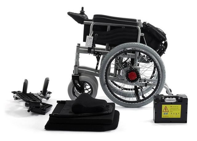 كرسي متحرك كهربائي لذوي الإحتياجات الخاصة 500 واط CRONY Electric wheelchair Automatic Manual - SW1hZ2U6NjE4Mjkz