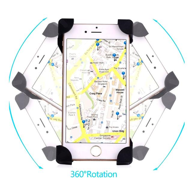 حامل جوال للدراجة كروني CRONY CN-M365 Mobile Phone Stand used on bicycle - SW1hZ2U6NjAyMDcy