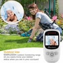 CRONY 2.4inch TFT LCD Baby Monitor Wireless Video Baby Monitor Camera