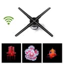Crony 5D 50" holographic LED fan AD Hologram Advertising Display With APP WIFI Adve ADrtising Display Holographic Imaging Naked Eye Fan