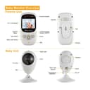 CRONY 2.4inch TFT LCD Baby Monitor Wireless Video Baby Monitor Camera