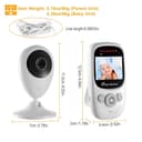 CRONY 2.4inch TFT LCD Baby Monitor Wireless Video Baby Monitor Camera