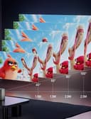 بروجكتر منزلي 1500 لومن 10 واط كروني CRONY C900 upright Projector with BT speaker