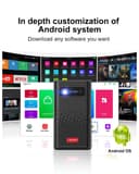 بروجكتر منزلي 1500 لومن 10 واط كروني CRONY C900 upright Projector with BT speaker