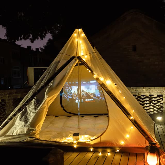 بروجكتر اندرويد محمول بالبطارية بدقة 1080p اكس جيمي موجو برو بلس Xgimi MoGo Pro+ Portable Full HD Projector