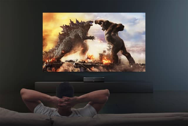 بروجكتر ليزر 4K فور موفيز منزلي Formovie Theater Triple Color Laser Projector