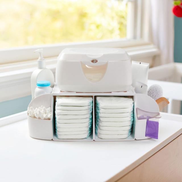 Munchkin - Diaper Duty Organizer - White