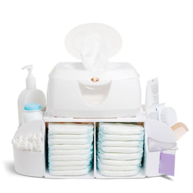 Munchkin - Diaper Duty Organizer - White
