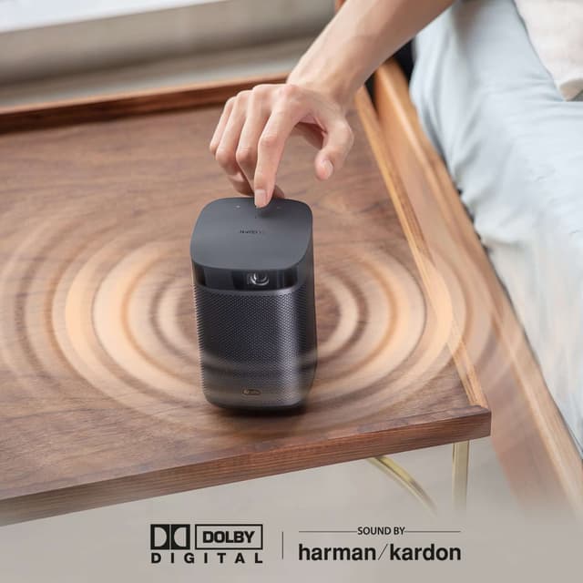 بروجكتر اندرويد محمول بالبطارية بدقة 1080p اكس جيمي موجو برو بلس Xgimi MoGo Pro+ Portable Full HD Projector