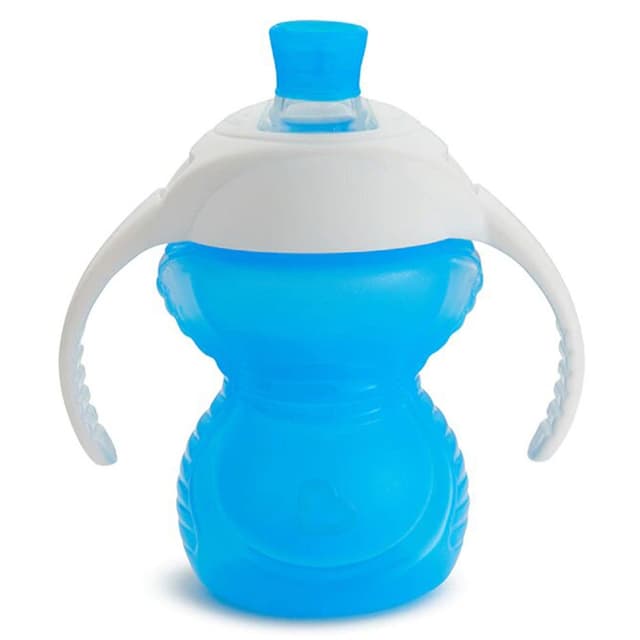 كوب الاطفال بدل الرضاعه عدد 2 سعة 7 أونصة أزرق ونهدي منشكين Munchkin Bite Proof Trainer Cup