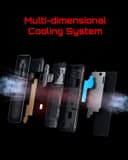 جوال رد ماجيك نوبيا 7 فايف جي Nubia Red magic 7 5G Gaming Phone رامات 18 جيجا – 256 جيجا تخزين