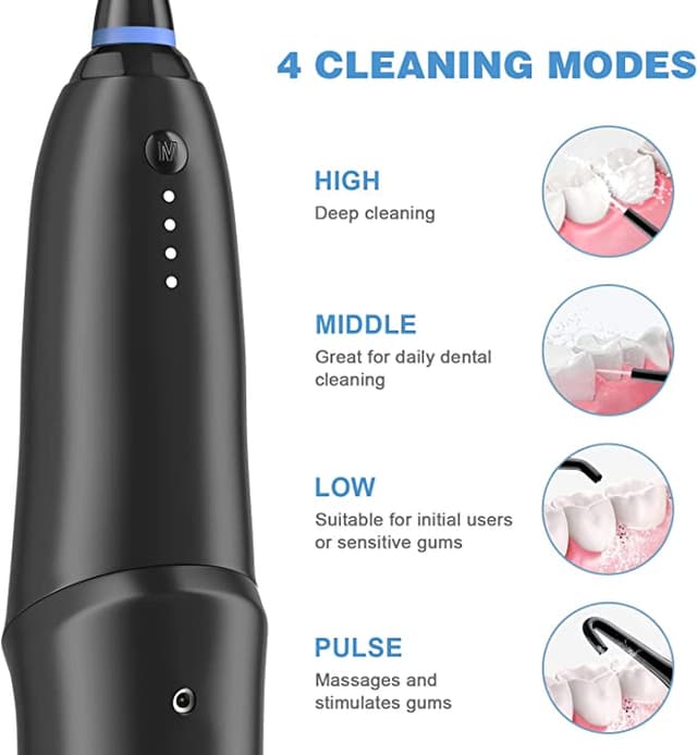Deformable Oral Irrigator Potable Water Flosser