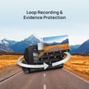 داش كام للسيارة أمامية وخلفية 70Mai Dash Cam A800s + Rear Set