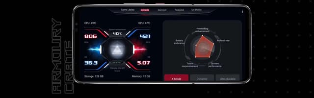 موبايل جوال اسوس روج 6 قيمنق Asus ROG 6 5G Gaming Phone