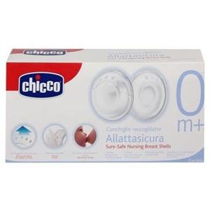 مضخة حليب 2 قطعة شيكو Chicco Sure-Safe Nursing Breast Shell