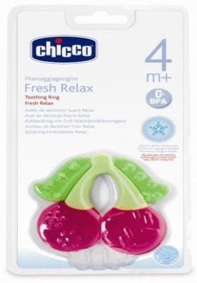 Chicco - Fresh Relax Cherry Teether - Pink - SW1hZ2U6NjQ5MTQx