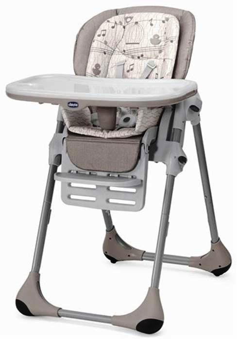 كرسي طعام اطفال لون بيج شيكو Chicco Polly 2-in-1 High Chair Chick To Chick - SW1hZ2U6NjQ5NDAx