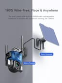 Dual Linkage 4G Solar PTZ Smart Camera 