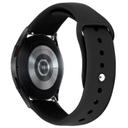 سوار ساعة سامسونج (حزام ساعة) سيليكون 20 مم – أسود  O Ozone Watch Band for Samsung Galaxy Watch 4 - SW1hZ2U6NjI2NDA3