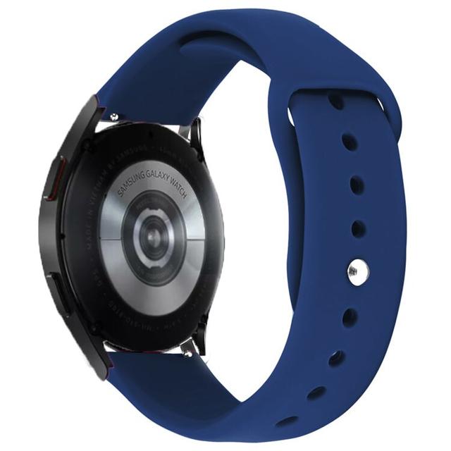 سوار ساعة سامسونج (حزام ساعة) سيليكون 22 مم – كحلي  O Ozone Watch Band Compatible With Samsung Galaxy Watch 3 - SW1hZ2U6NjI2NTM3