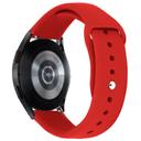 O Ozone 22mm Silicone Watch Band Compatible With Samsung Galaxy Watch 3 45mm / Galaxy Watch 46mm / Gear S3 Frontier / Classic / Watch GT 2 46mm Bands, Soft Silicone Smart Watch Wristband Women- Red - SW1hZ2U6NjI2NTUy