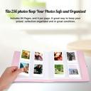 البوم صور 256 صورة من او اوزون لون وردي O Ozone 256 Pockets Polaroid Book Photo Album - SW1hZ2U6NjI2NTc1