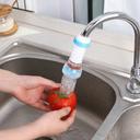 O Ozone Extendable Water Tap Filter [ Saves Water Upto 50% ] [ Faucet Extender or Tap Extender ] Fit in your Kitchen or Bathroom Faucet - Blue - SW1hZ2U6NjI3ODky