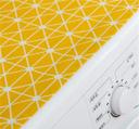 O Ozone Fridge Dust-Proof Cotton Cover, Multi-Purpose Washing Machine Top Cover with Storage Pockets for Pods Home and Kitchen (Yellow Pattern) - SW1hZ2U6NjI3OTg4