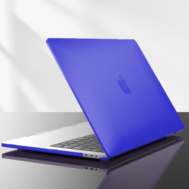 كفر ماك بوك مت 16 بوصة 2019 أزرق O Ozone - Froste Matte Case for Macbook Pro 16 Inch Cover 2019 Compatible with A2141 Blue - SW1hZ2U6NjI4MDA2