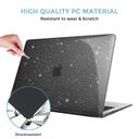 O Ozone Glitter Bling Case for MacBook Pro 13.3 inch Case 2020- 2016 Release Model A1706 A1708 A1989 A2159 A2289 A2251 A2338 Laptop Hard Shell Case Cover- Black - SW1hZ2U6NjI4MTM4