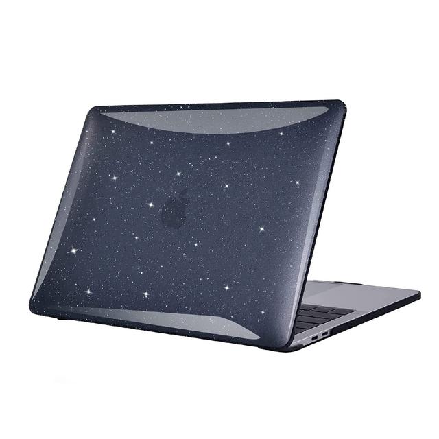 O Ozone Glitter Bling Case for MacBook Pro 13.3 inch Case 2020- 2016 Release Model A1706 A1708 A1989 A2159 A2289 A2251 A2338 Laptop Hard Shell Case Cover - Dark Blue - SW1hZ2U6NjI4MTIz