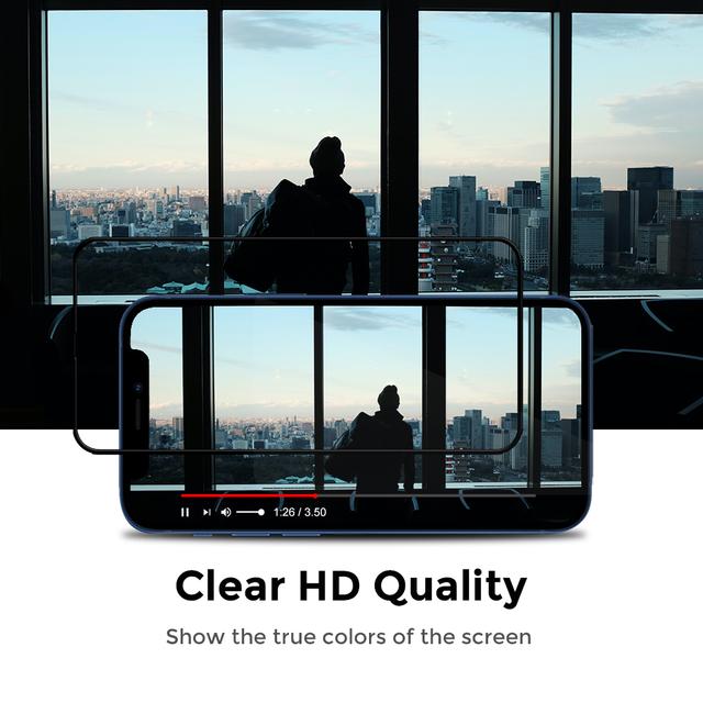 لاصقة حماية الشاشة لهاتف OnePlus Nord CE حزمة 2في1 HD Glass Protector Tempered Glass Screen Protector - O Ozone - SW1hZ2U6NjI4NDAx