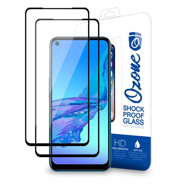 لاصقة حماية الشاشة لهاتف Samsung Galaxy A71 5G حزمة 2في1 HD Glass Protector Tempered Glass Screen Protector Shock Proof - O Ozone - SW1hZ2U6NjI4NDA2