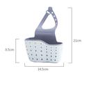 حامل أدوات الجلي سيليكون من او اوزون O Ozone Hanging Sink Organizer for Sponge, Dish Brush, Cleaning Scrubber and Dish Wand - SW1hZ2U6NjI4MTUx