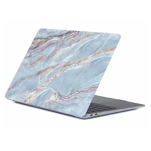 كفر ماك بوك 16 بوصة 2019 أزرق بحري رخامي O Ozone - Hard Case for Macbook Pro 16 Inch Cover 2019 UV Printed Compatible with A2141 Aqua Marble - SW1hZ2U6NjI4MTgw