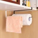 حامل مناديل مطبخ رول ستانلس ستيل ابيض من او اوزون O Ozone Kitchen Tissue Holder Towel Rack Spoon Spatula Holder White - SW1hZ2U6NjI4NjA2