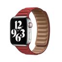 حزام ساعة أبل جلد 42/44/45 مم – أحمر  O Ozone Magnetic Loop Strap for Apple Watch - SW1hZ2U6NjI4OTUy