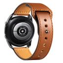 سوار ساعة سامسونج (حزام ساعة) جلد طبيعي 22 مم – بني  O Ozone Strap Compatible With Samsung Galaxy Watch 3 - SW1hZ2U6NjI5MTcz