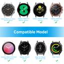 سوار ساعة سامسونج (حزام ساعة) جلد طبيعي 22 مم – رمادي  O Ozone Strap Compatible With Samsung Galaxy Watch 3 - SW1hZ2U6NjI5MjA3